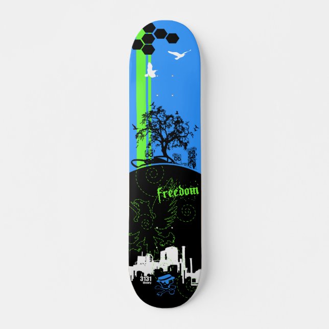 Skateboard Libertad (Anverso )