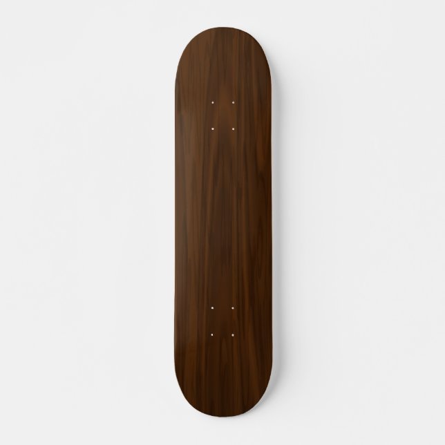 Skateboard Lienzo de madera (Anverso )
