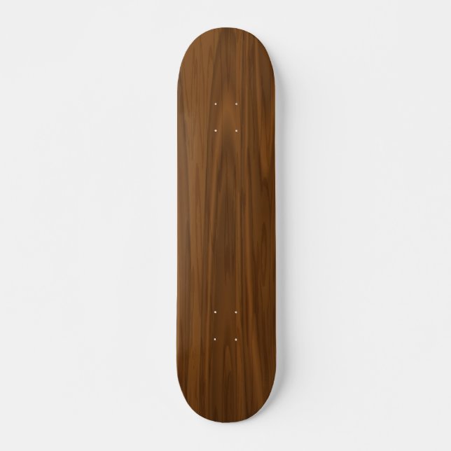 Skateboard Lienzo de madera (Anverso )
