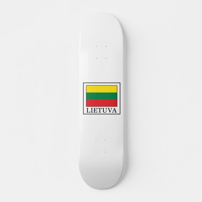 Skateboard Lietuva (Anverso )