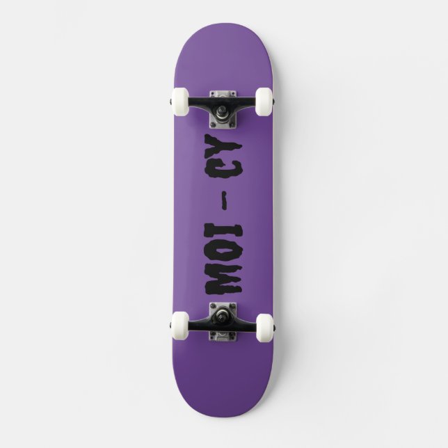 Skateboard lila Komplettboard MOI - cy (Anverso)