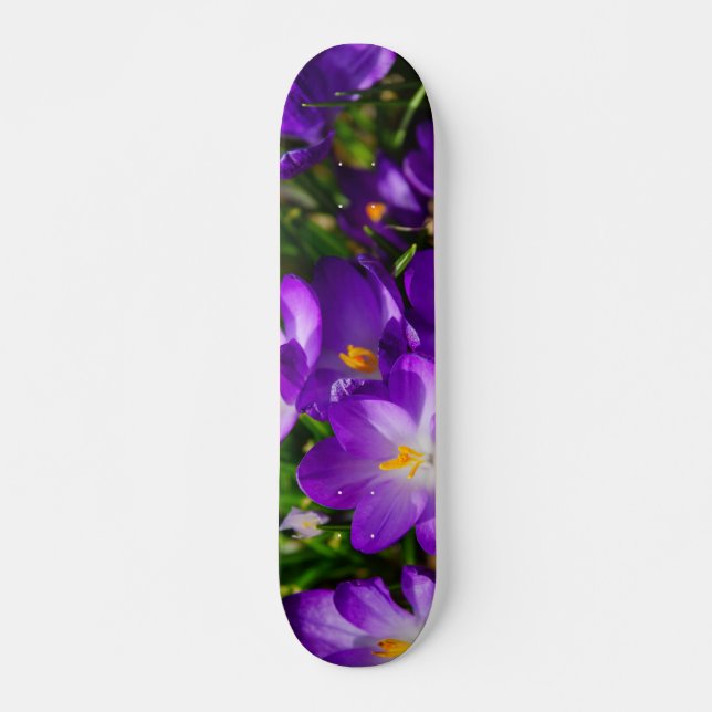 Skateboard Lilac Crocuses (Anverso )