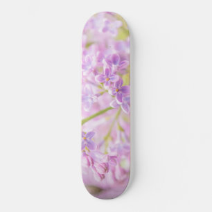 Skateboard Lilac Flowers Mist