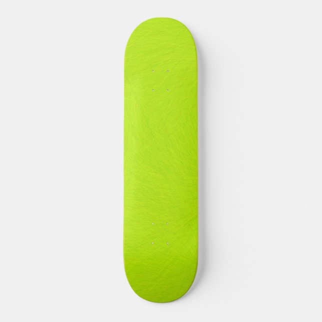 Skateboard Lima Verde Abstracta (Anverso)