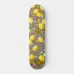 Skateboard Limón acuarela