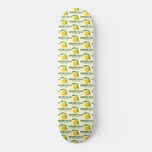 Skateboard Limoncello (Anverso)