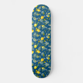 Skateboard Limones acuarela 29