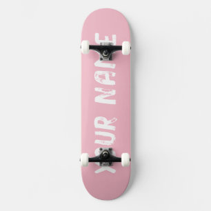 Skateboard Lindo Rosa