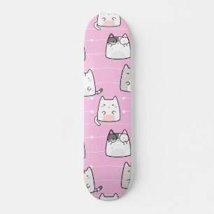 Skateboard Línea de corazón del Patrón sin Marea Cuerdo Kawai