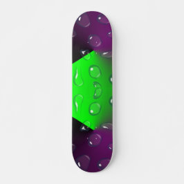 Skateboard línea verde
