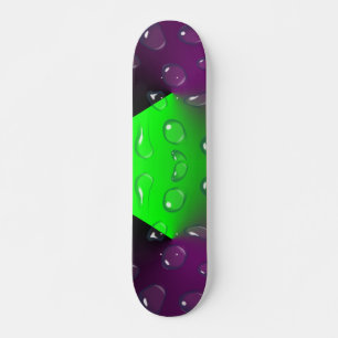 Skateboard línea verde