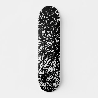 Skateboard Líneas abstractas