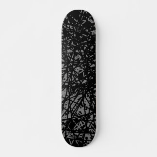 Skateboard Líneas abstractas - 50pc Gris