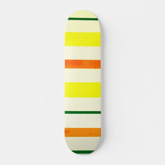 Skateboard Líneas antiguas (Anverso )