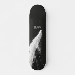 Skateboard Líneas Fluidas Abstractas