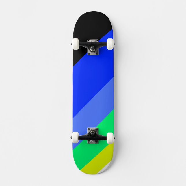 Skateboard Líneas oscuras (Anverso)