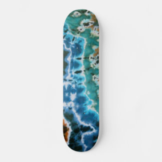 Skateboard Líneas Tie Dye