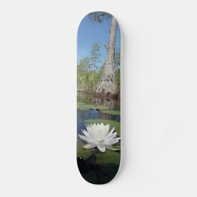 Skateboard Lirio de agua 2 (Anverso)