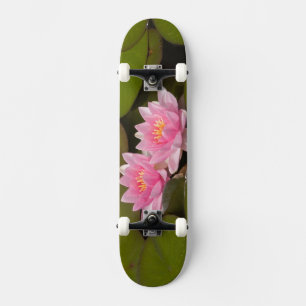 Skateboard Lirios de agua en flor