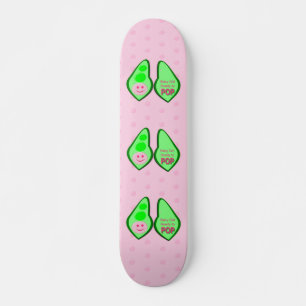 Skateboard Listo para pop Girl Pea Rosa