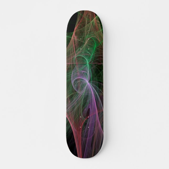 Skateboard Llama Espacial (Anverso )