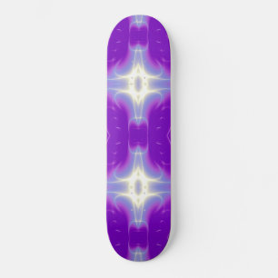 Skateboard LLAMA FRACTAL , violeta