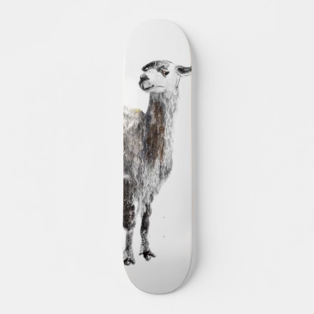 Skateboard Llama no su mamá (Anverso )