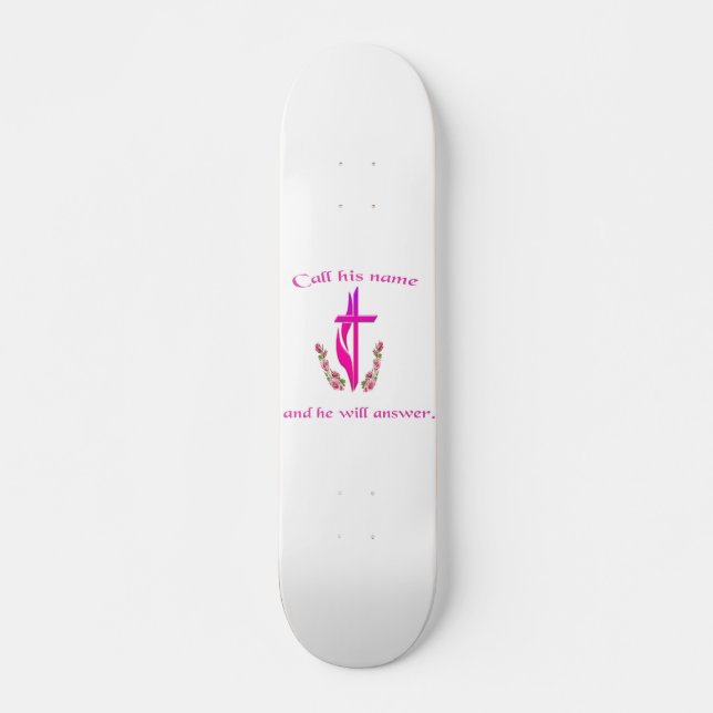 Skateboard Llamar a su nombre (Anverso )