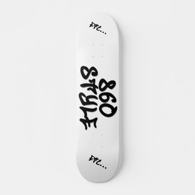 Skateboard Llano de 860 estilos (Anverso )
