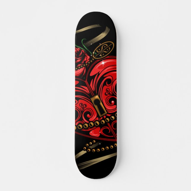 Skateboard Llave De Mi Corazón (Anverso )
