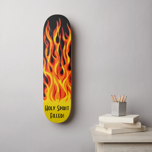 Skateboard ¡Lleno de Espíritu Santo! (Arte de la pared)