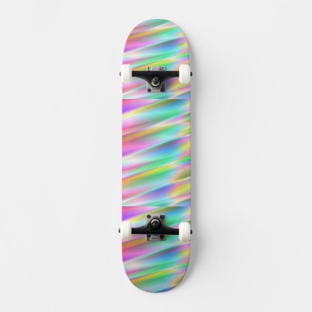 Skateboard Lluvia arcoiris (Anverso)