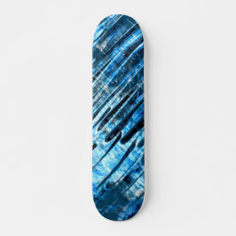 Skateboard Lluvia azul