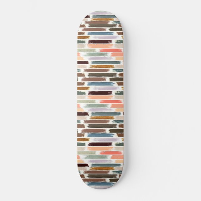 Skateboard Lluvia de colores 2 (Anverso)
