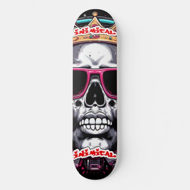 Skateboard Lo mejor de Brooklyn hostil (Anverso)