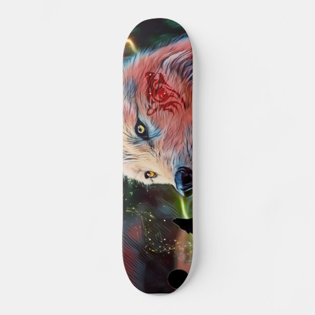Skateboard Lobo (Anverso)