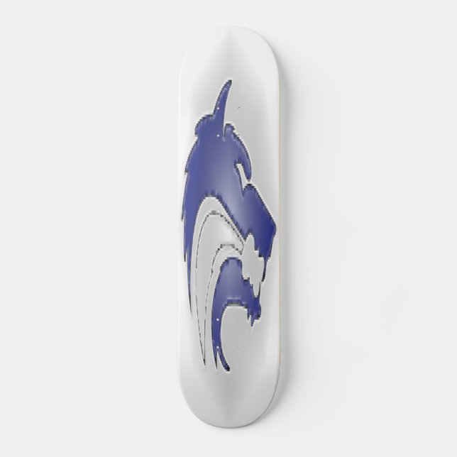 SKATEBOARD LOBO (Anverso)