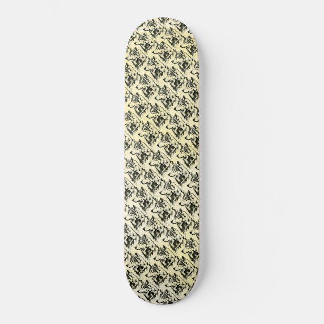 Skateboard Lobo (Anverso)