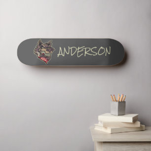 Skateboard Lobo personalizado