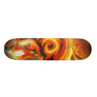 Skateboard Lobo Skatebord del fuego
