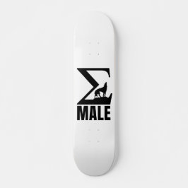 Skateboard Lobo solitario de Sigma Male