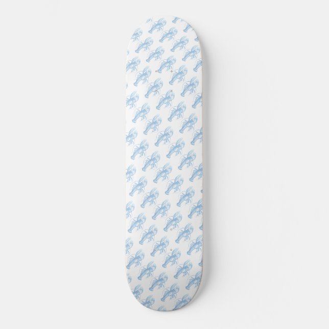 Skateboard Lobster azul (Anverso)