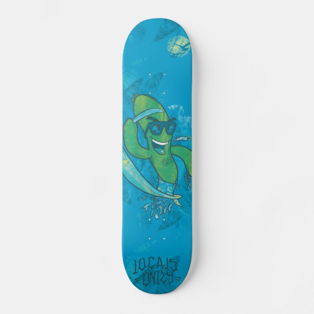 Skateboard Locals solamente (Anverso)