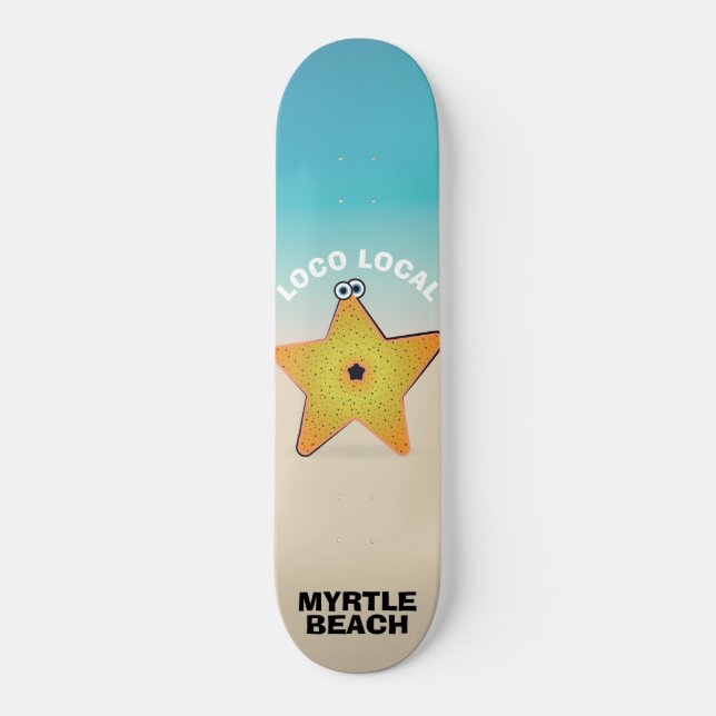 Skateboard Loco local Starfish (Anverso)