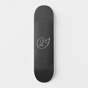 Skateboard Logo De '2J'
