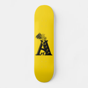 Skateboard Logo de ArtKSZP mit Kleine Golem