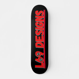 skateboard "LOGO L69 diseños"