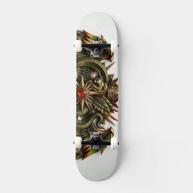 Skateboard logo schimeri rasta  (Anverso)