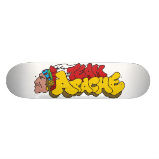 Skateboard Logotipo de la cubierta de Apache del equipo nuevo