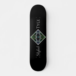 Skateboard Logotipo de Tyle con estilo